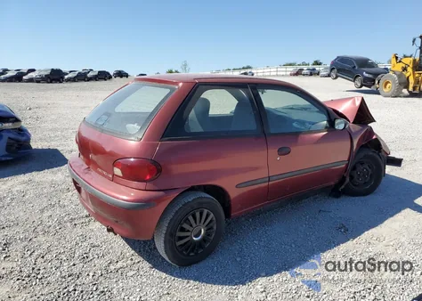 1996 Geo Metro Base из США, поврежденный, VIN 2C1MR2292T6717538